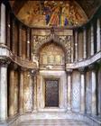 Fifth portal of the facade with mosaics and reliefs from the 13th and 14th centuries (photo) 15th