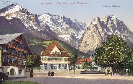 Garmisch, Marktplatz