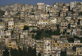 General view of Tripoli (colour photo) 