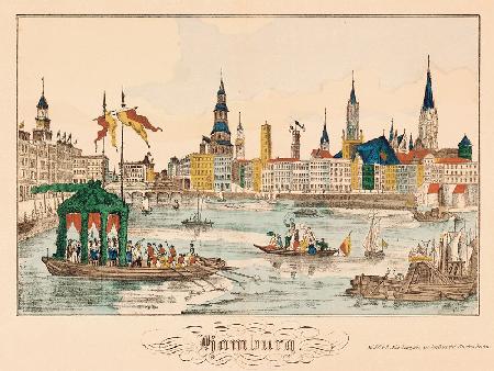 Hamburg, Alster & Jungfernstieg