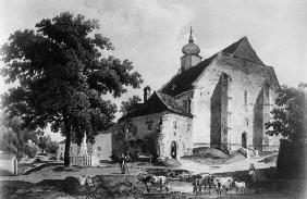 Heiligenstadt / St James church, Etching