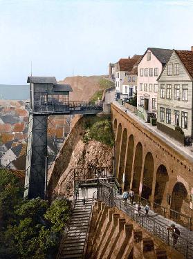 Helgoland, Fahrstuhl