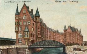 Hamburg, Lagerhäuser, Speicherst