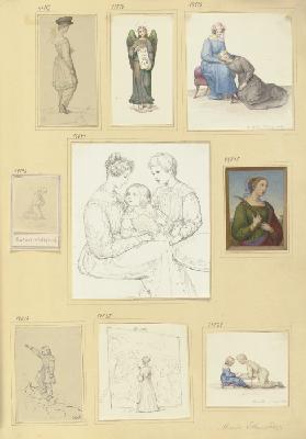 Klebealbum der Marie Auguste Emilie Freiin von Günderrode, Seite 5