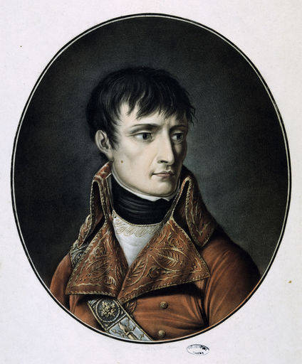 Napoleon Bonarparte / Farb.Aquatinta von 