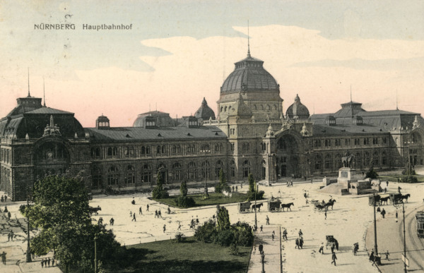 Nürnberg, Hauptbahnhof von 