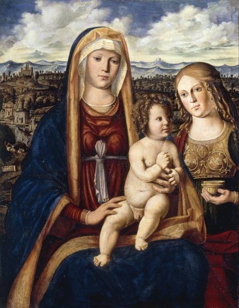 Pasqualino Veneto, Maria mit Kind u.M. von 
