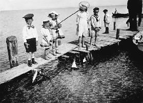 Reise/ Seebad/ Strandleben in Binz 1909