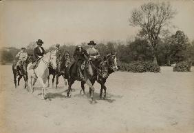 Reiter im Berliner Tiergarten, um 1910