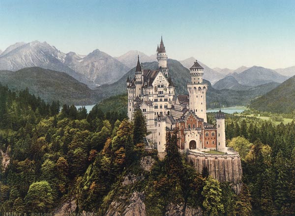 Schloß Neuschwanstein von 