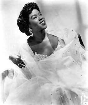 Sarah Vaughan American jazz Singer and pianist c. 1945