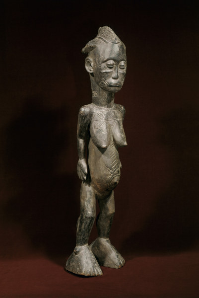 Skulptur einer Schwangeren /Afo/Nigeria von 