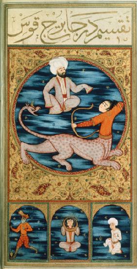 Sagittarius / Miniature / 16th century