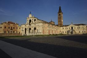 S.Benedetto Po, Abteikirche, Außenans.