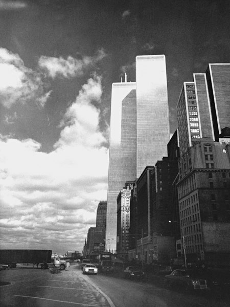 Twin Towers, World Trade Center als Yo Kunstdruck , New - oder