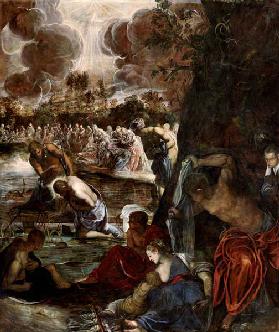 Tintoretto, Taufe Christi