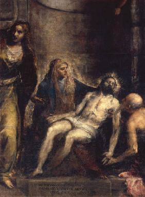 Tizian, Pieta (Ausschnitt)