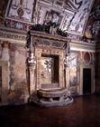 The main salon, detail of the fountain, designed by Pirro Ligorio (c.1500-83) for Cardinal Ippolito 18th