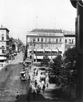 Unter den Linden,Cafe und Hotel Viktoria