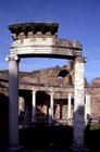 View of a colonnade, Roman, 2nd century AD (photo) 19th