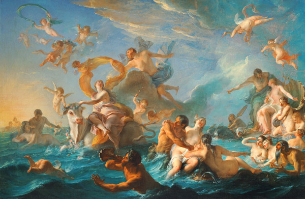 The Abduction of Europa von Noel Coypel