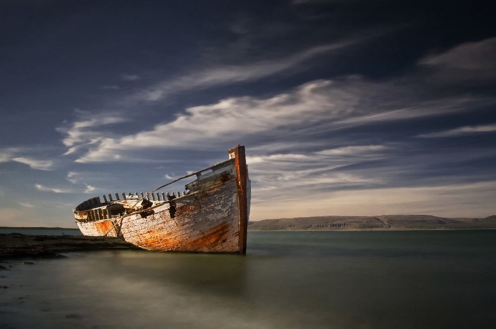 Schiffswrack von Þorsteinn H. Ingibergsson