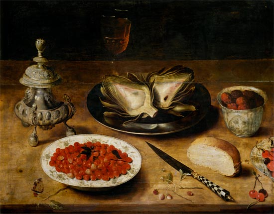 Still Life with an Artichoke von Osias Beert I.