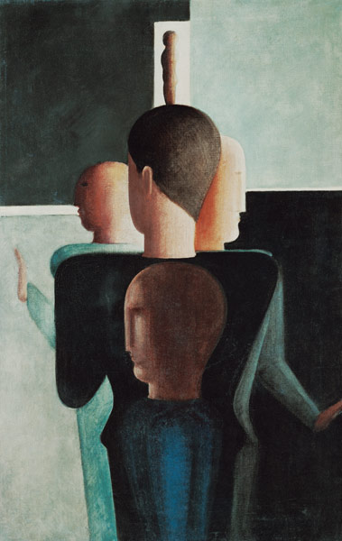 Konzentrische Gruppe von Oskar Schlemmer