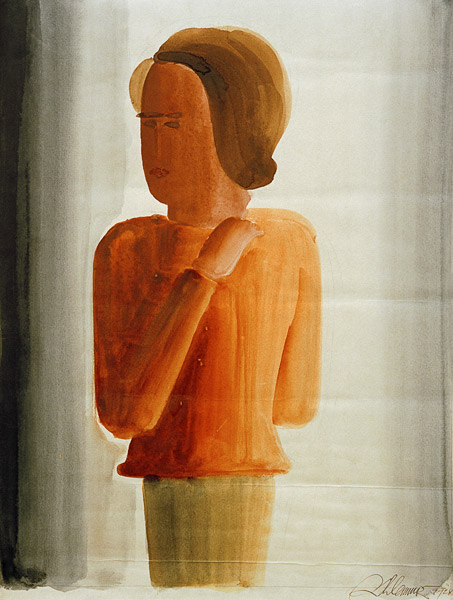 Roter Knabe von Oskar Schlemmer