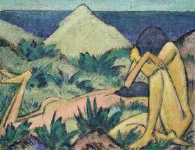 Nudes in Dunes c.1919-20