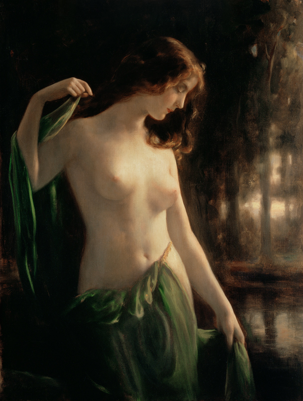 Water Nymph von Otto Theodor Gustav Lingner