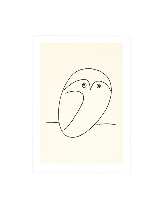 Bild:  Pablo Picasso - Le hibou