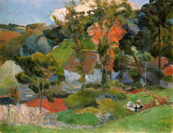 Landscape at Pont Aven 1888