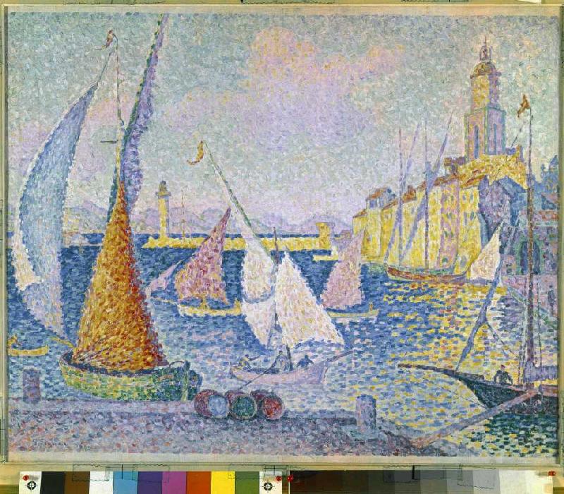 Der Hafen von St von Paul Signac