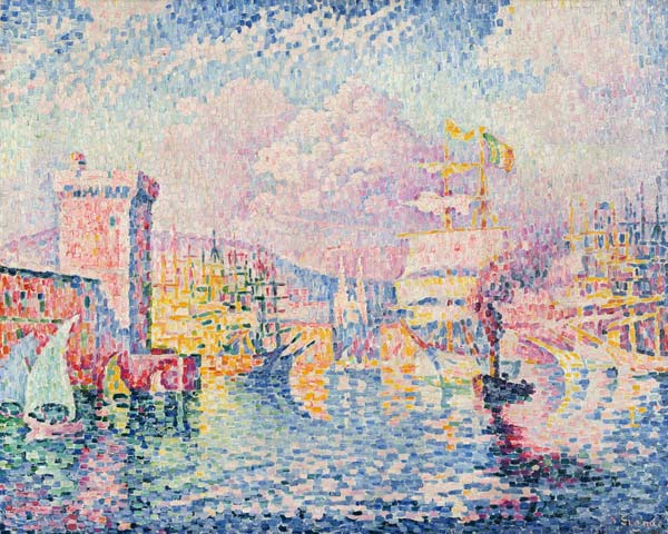 La Tour Rose, Marseille von Paul Signac