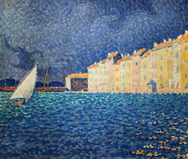 Saint-Tropez, Das Gewitter 1895