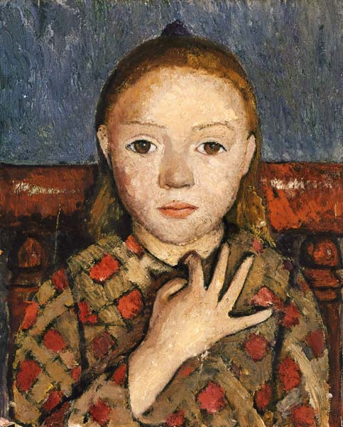 Mädchenbildnis von Paula Modersohn-Becker