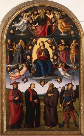 Assumption of Virgin Mary / Perugino