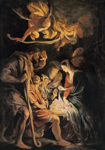 Die Geburt Christi. von Peter Paul Rubens