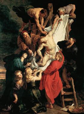 Kreuzabnahme-Triptychon, Mitteltafel -- Kreuzabnahme 1611-14