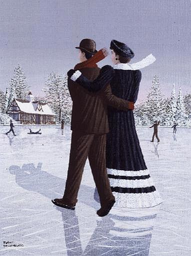 The Ice Skaters  von Peter  Szumowski