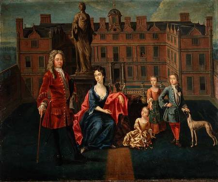 The North Family at Glemham von Peter Vanderbank