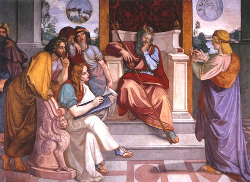 Joseph deutet den Traum des Pharao von Peter von Cornelius