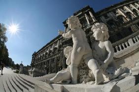 Wien, Hofburg, Engelstatuen