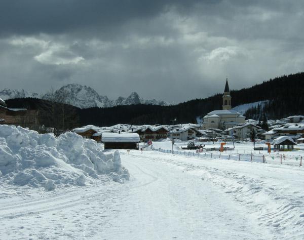 Paesaggio Montano Innevato a Padola 2006