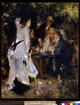 Im Garten (In der Gartenlaube des Moulin de la Galette) 1876