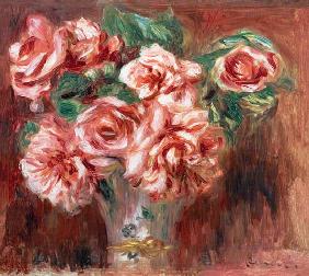 Roses in a Vase c.1890