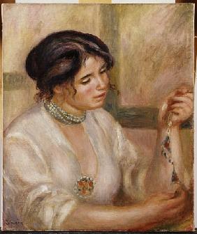 Woman with a Necklace