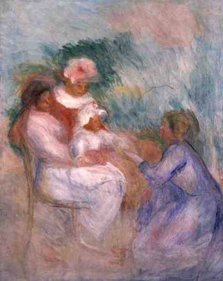 Women and Child von Pierre-Auguste Renoir