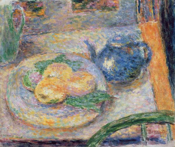 Stillleben mit Teekanne von Pierre Bonnard